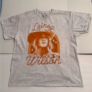 NWOT XL Graphic Tee with Orange Design